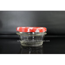 120ml 4oz Tapered Caviar Mason Glass Jar